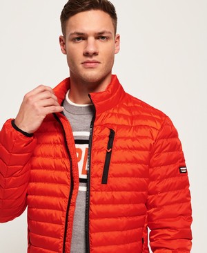 Superdry Core Down Férfi Kabát Narancssárga | WKTLY7504